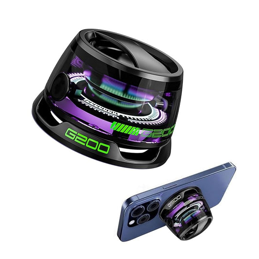 G200 Mini Bluetooth Speaker – RGB Lights & Magnetic Base