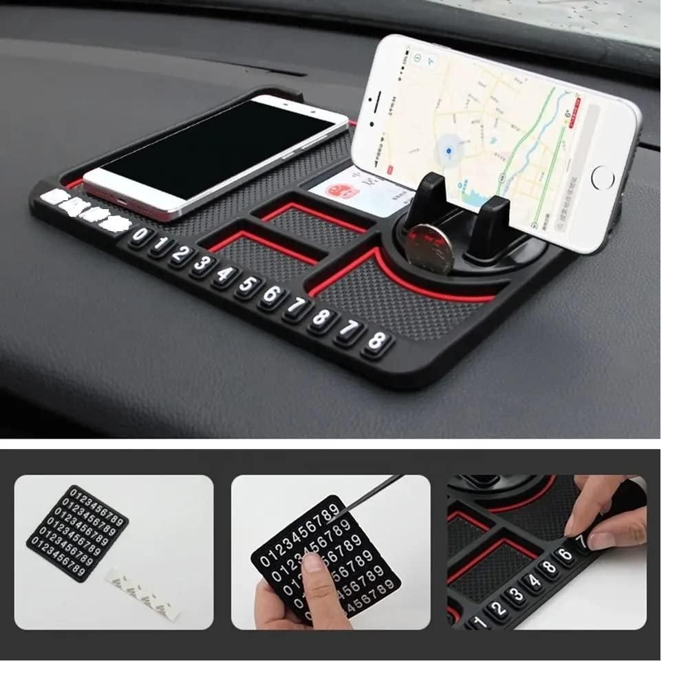 Multifunction Anti-Slip Car Phone & GPS Holder – Drive Smarter!