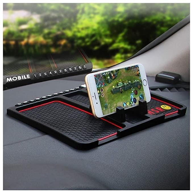 Multifunction Anti-Slip Car Phone & GPS Holder – Drive Smarter!