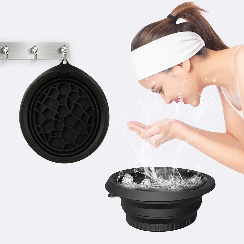 Foldable Face Ice Bath Bowl