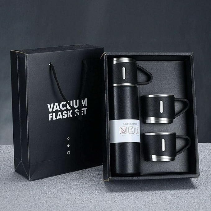 Premium Vacuum Flask Gift Set – Diwali Edition