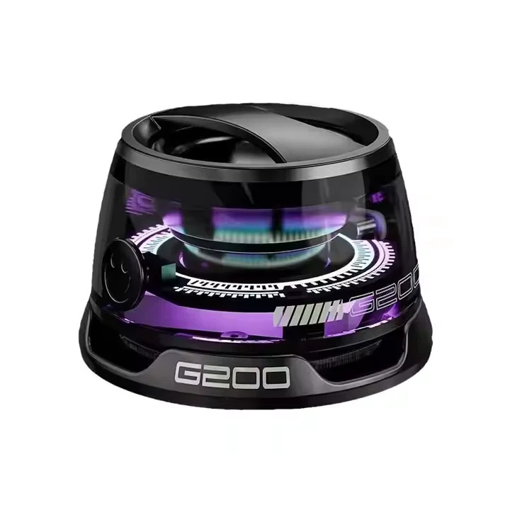 G200 Mini Bluetooth Speaker – RGB Lights & Magnetic Base